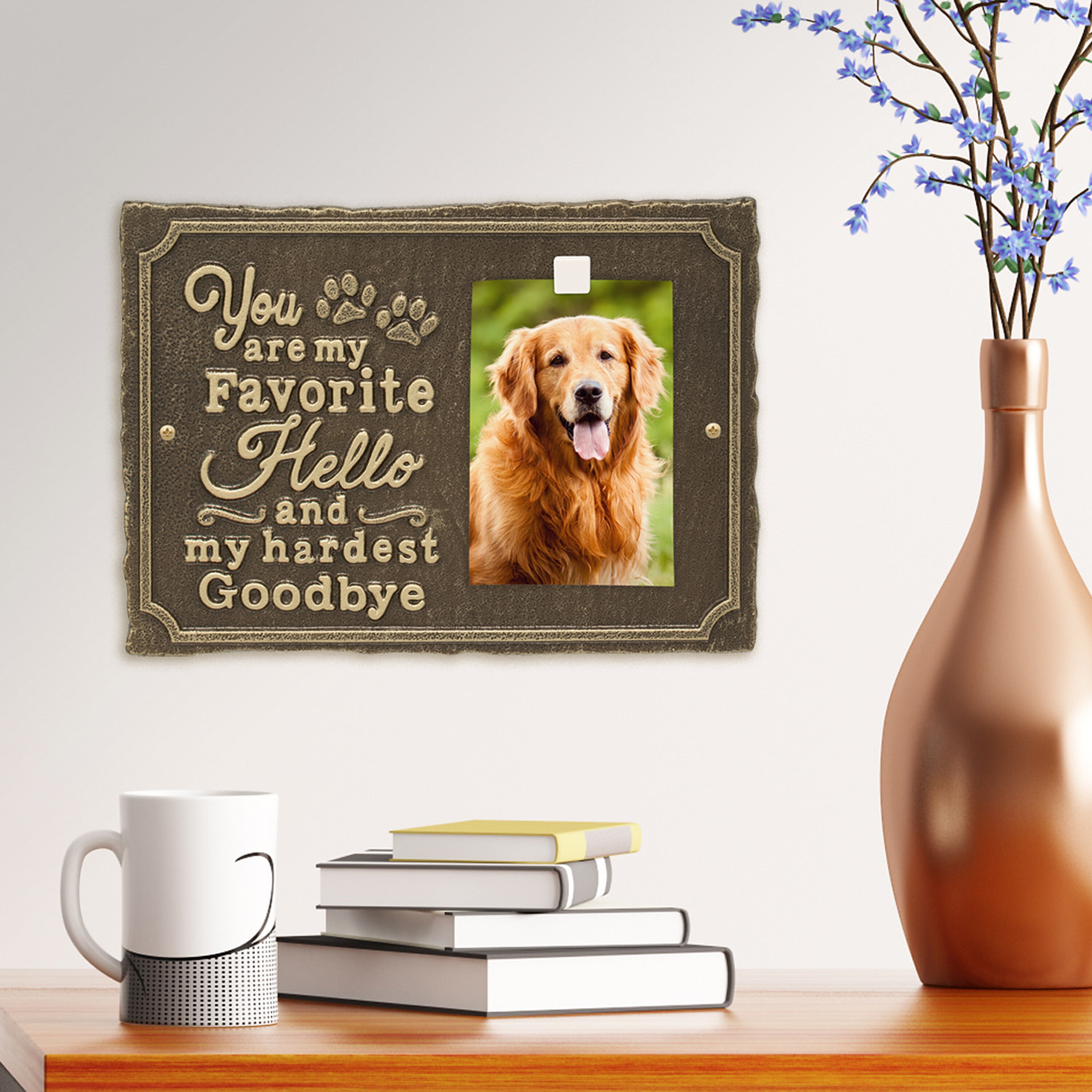 My Favorite Hello Pet Photo Wall Sign