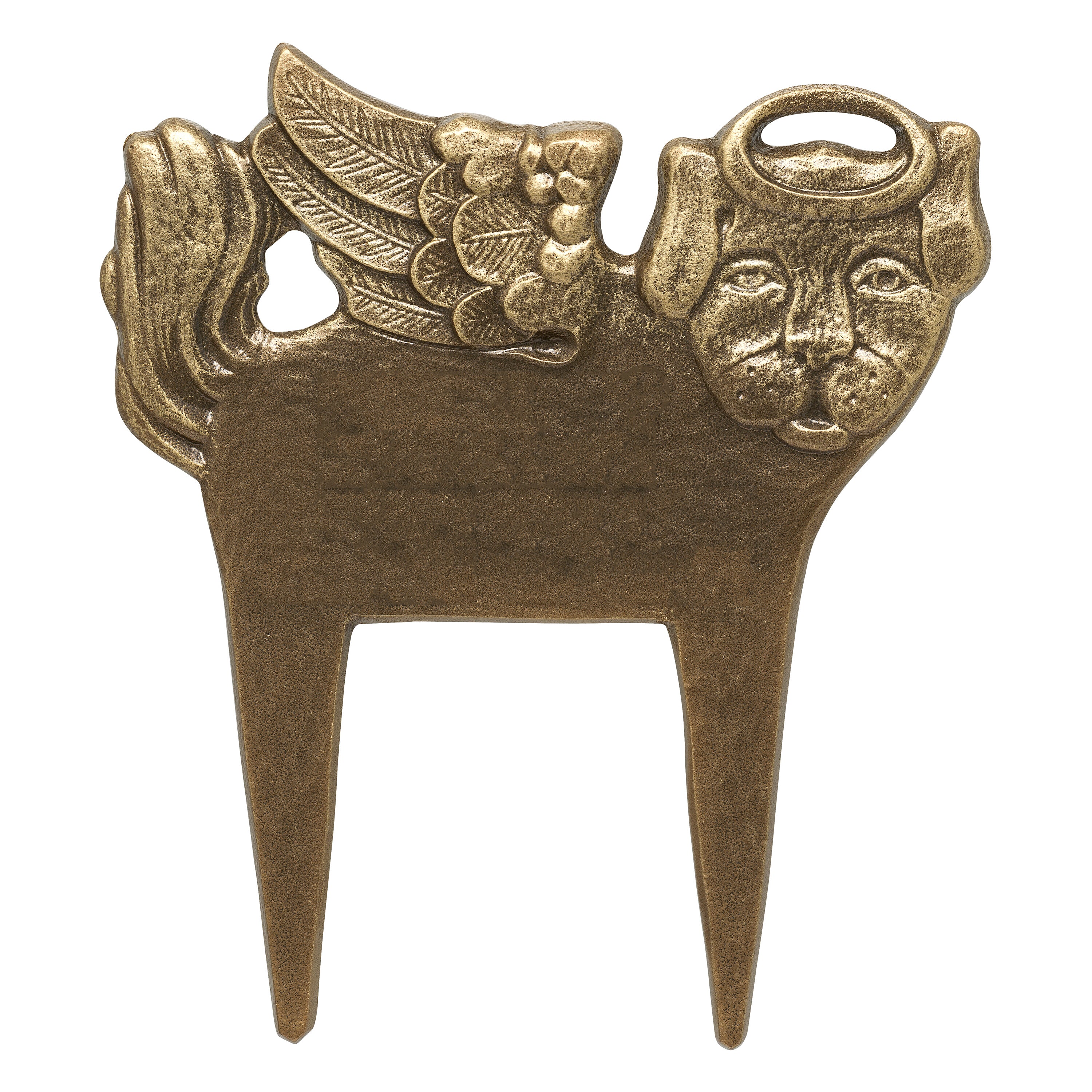 Guardian Angel Pet Dog Memorial Lawn Plaque