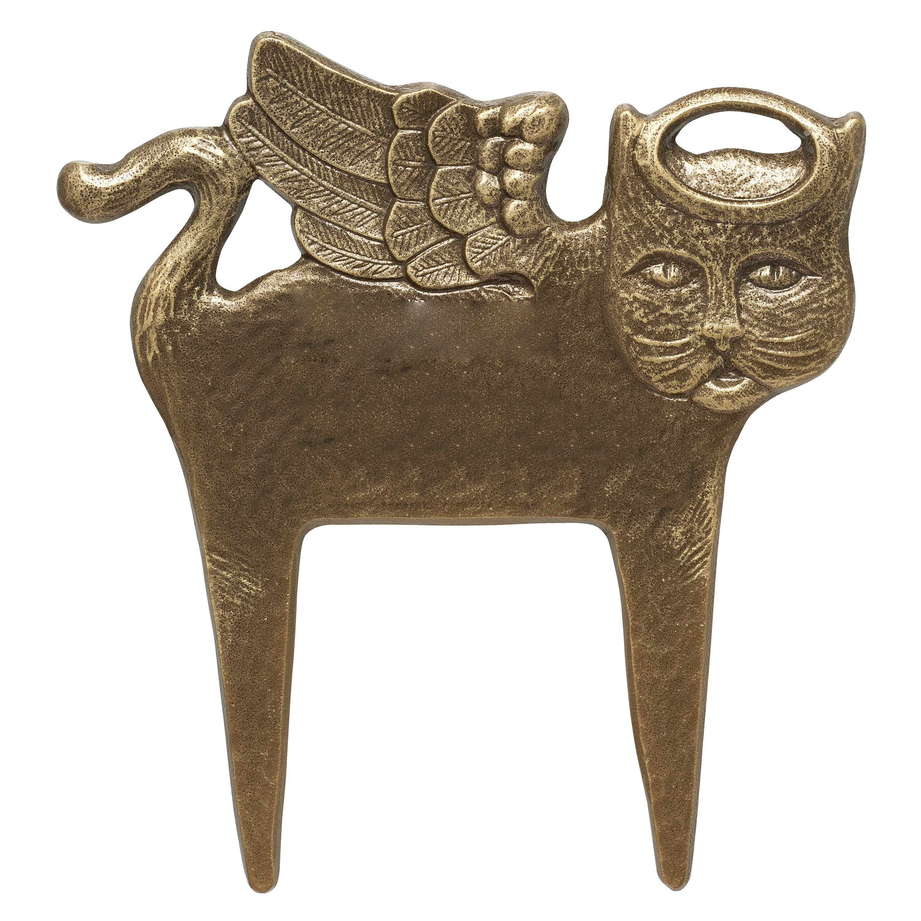 Guardian Angel Pet Cat Memorial Lawn Plaque