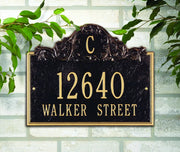 Acanthus Monogram Personalized Plaque
