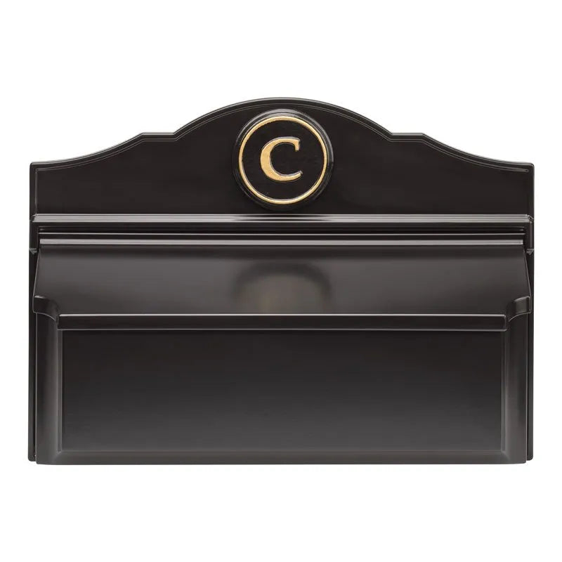 Colonial Wall Mailbox Package #3 (Mailbox & Monogram)