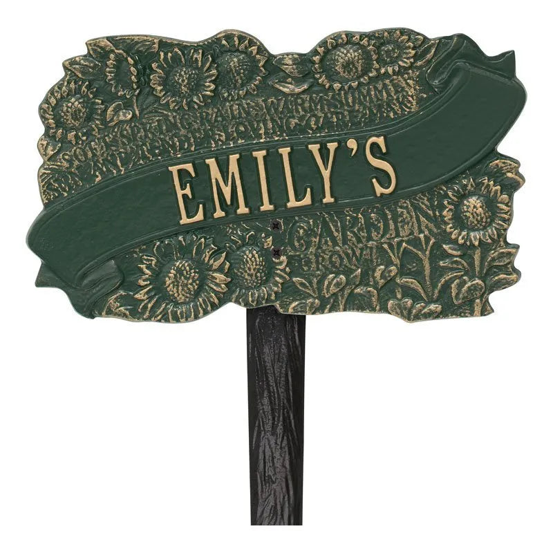 TLC Garden Personalized Lawn Plaque