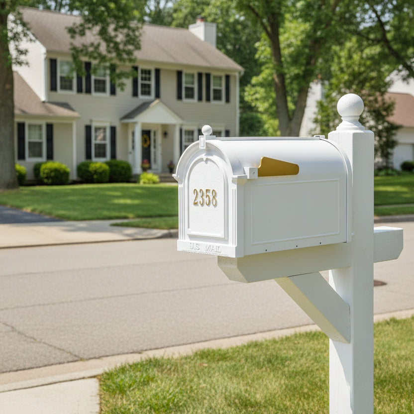 Capitol Mailbox Door Plaque Package