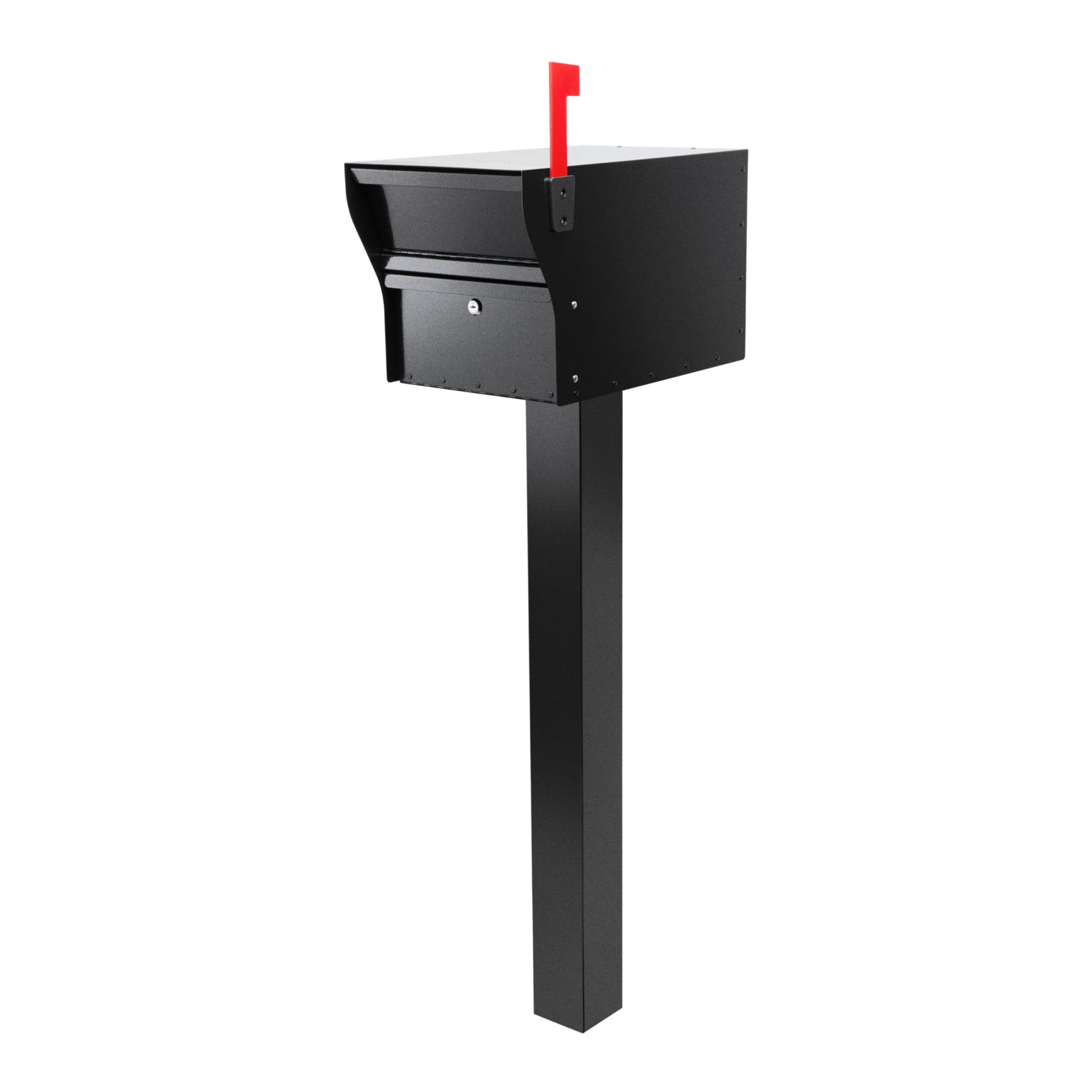 MailVault Mailbox - Standard Post & Stand-Off Numbers