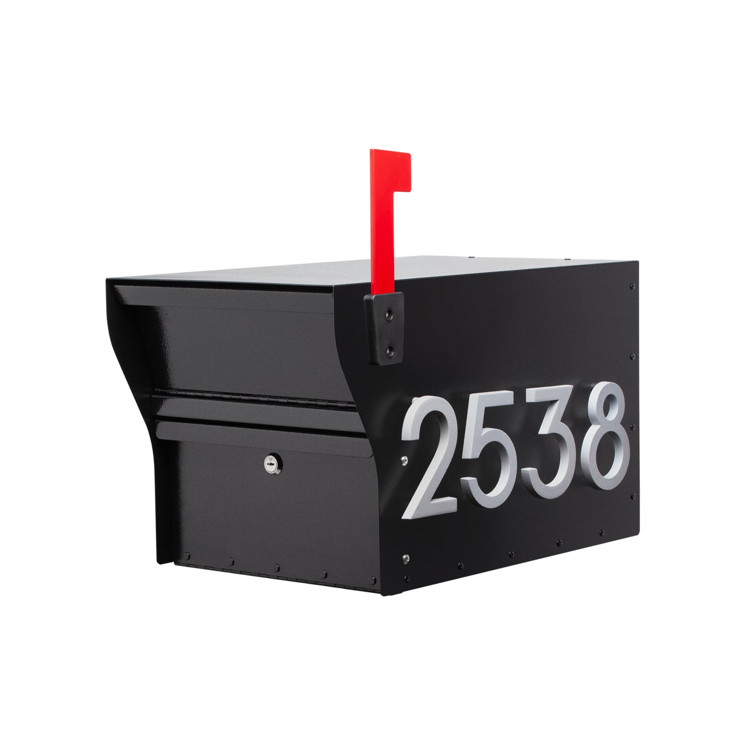 MailVault Mailbox - Standard Post & Stand-Off Numbers