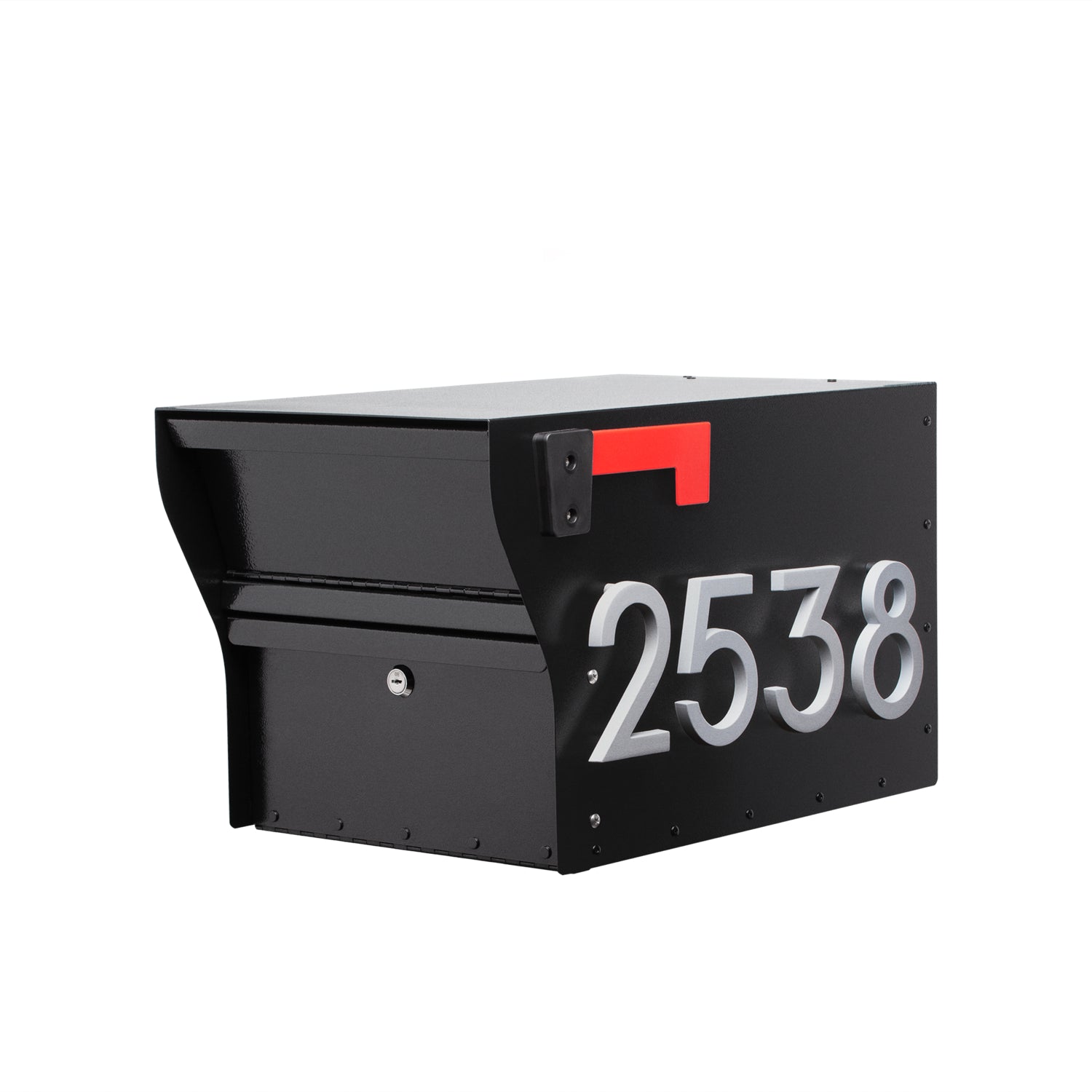 MailVault Mailbox - Standard Post & Stand-Off Numbers