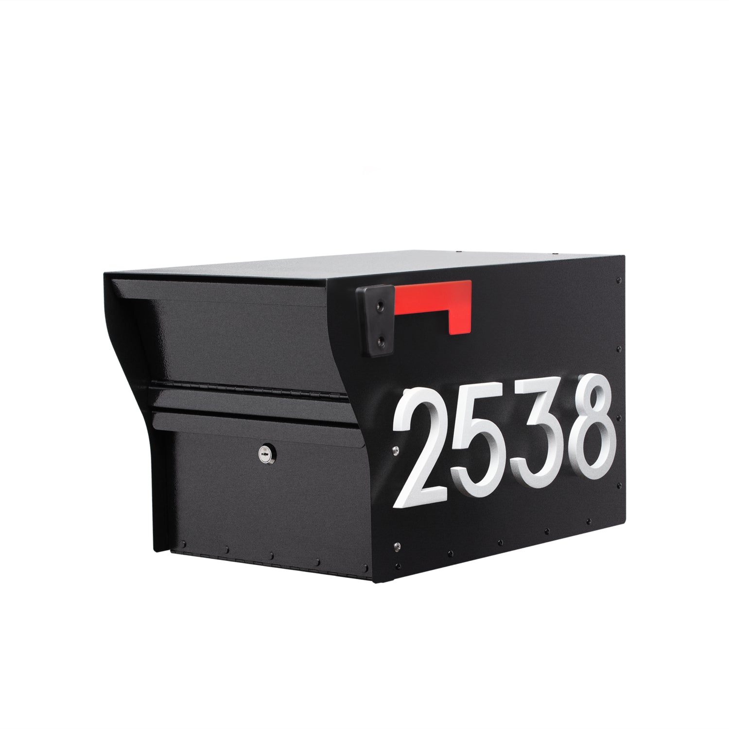 MailVault Mailbox - Standard Post & Stand-Off Numbers