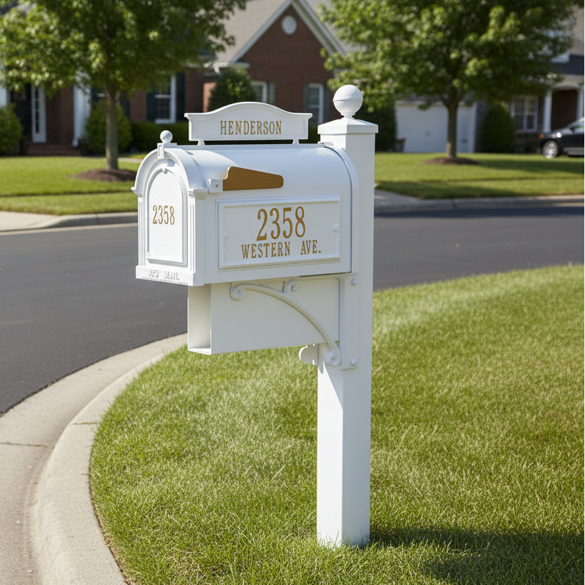 Newspaper Box for Capitol Mailbox and Post
