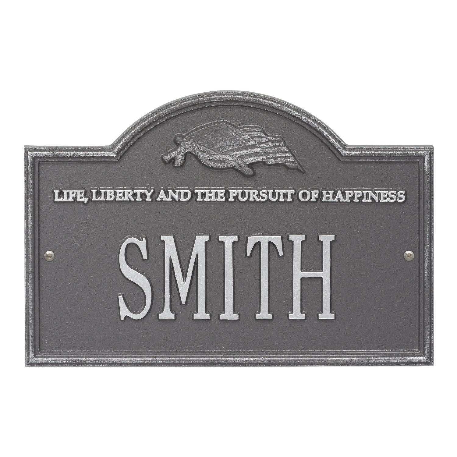 Life and Liberty Personalized Plaque