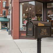 Capitol Mailbox Side Plaques and Door Plaque Package