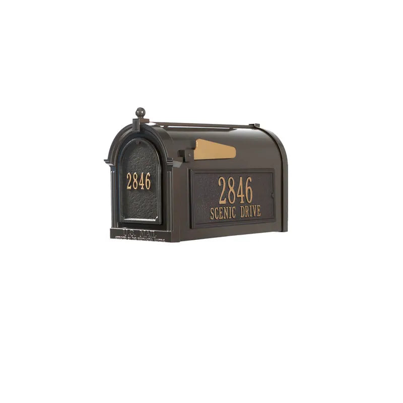 Capitol Mailbox Side Plaques and Door Plaque Package