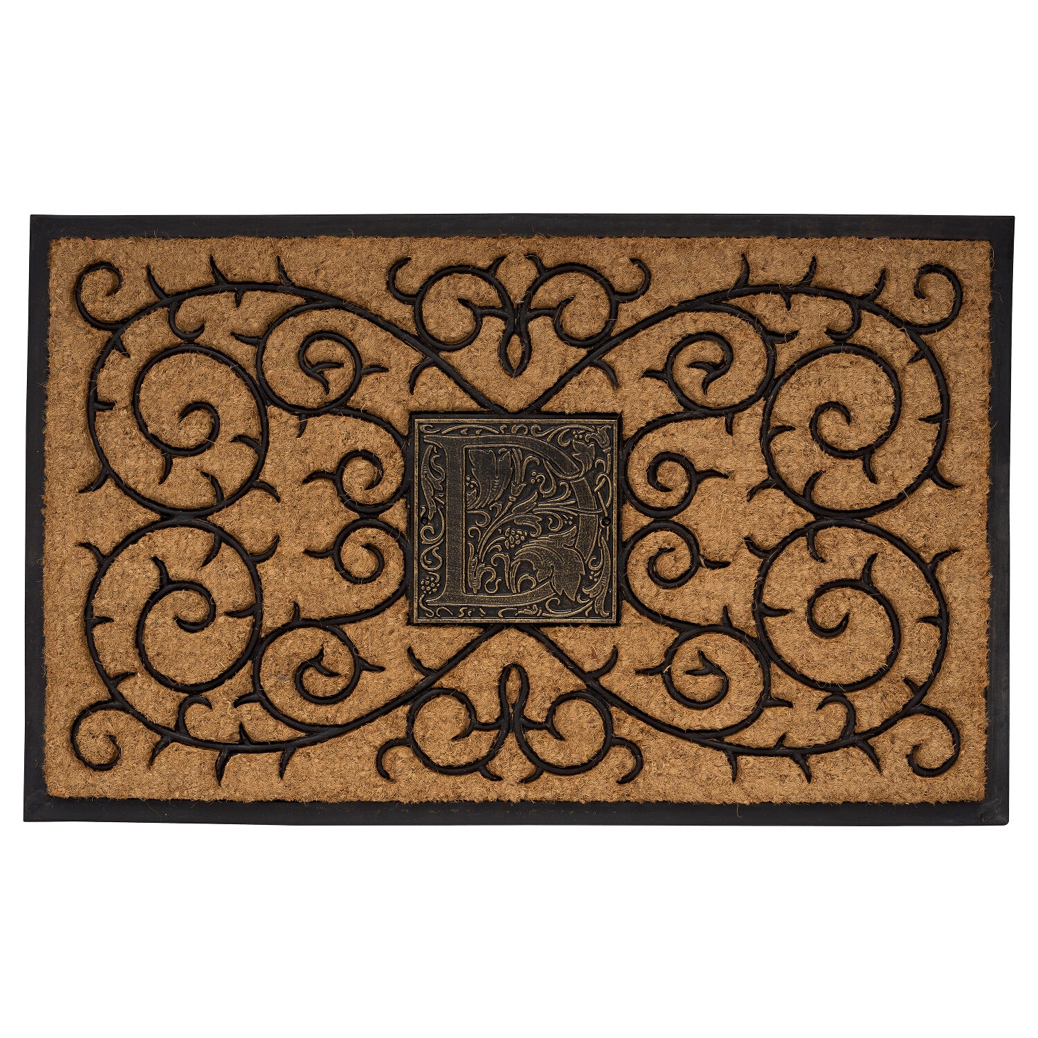 Personalized Monogram Coir Door Mat