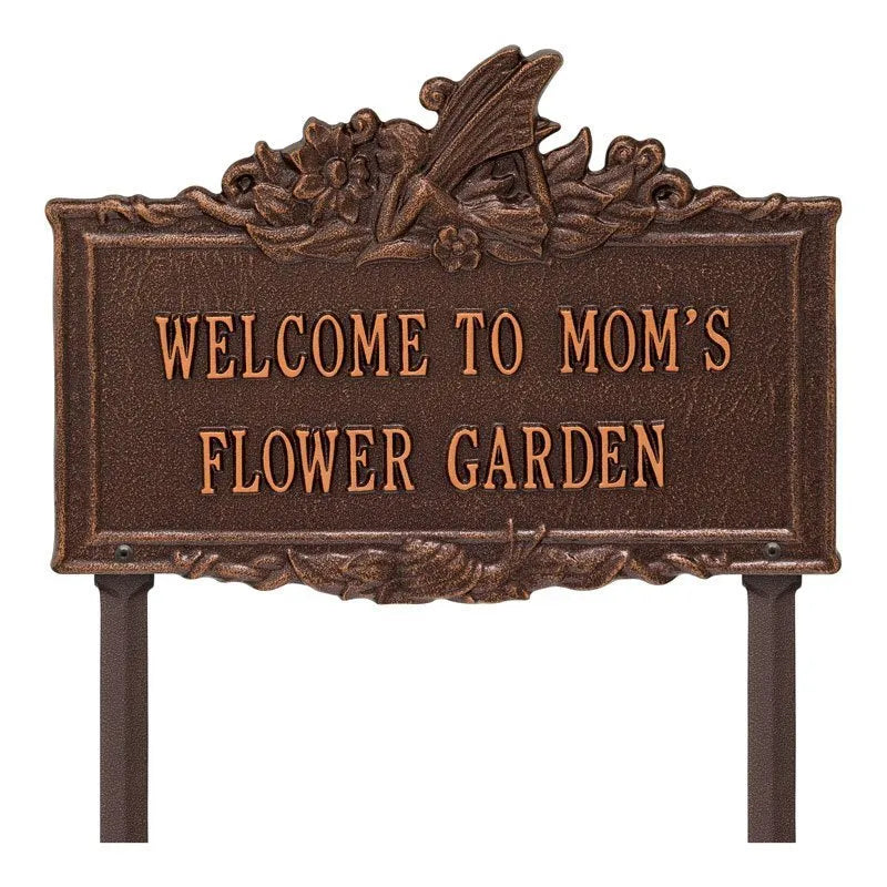 Fairy Garden Personalized Lawn Plaque
