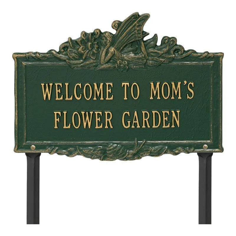 Fairy Garden Personalized Lawn Plaque