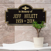 Arlington - Standard Wall - Two Line "In Memory Of"