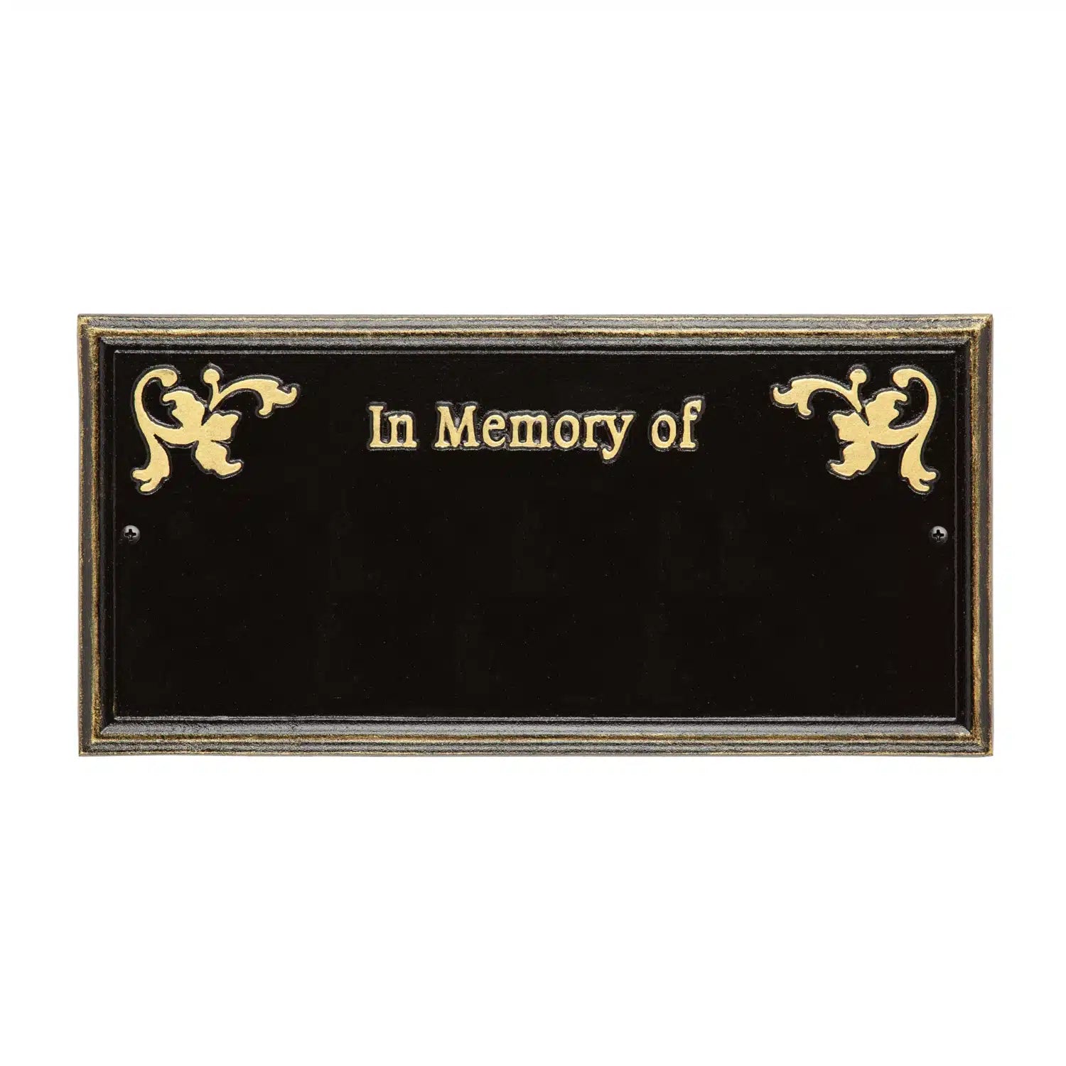 Wilmington - Standard Wall - Two Line "In Memory Of"