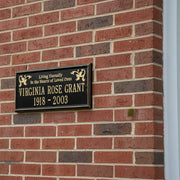 Wilmington - Standard Wall - Two Line "Living Eternally"