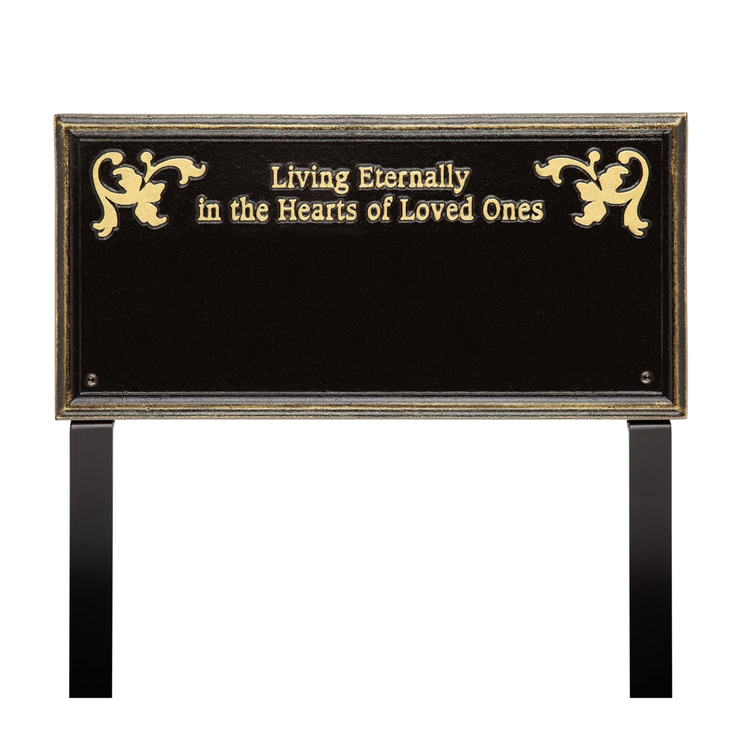 Wilmington - Standard Lawn - Two Line "Living Eternally"
