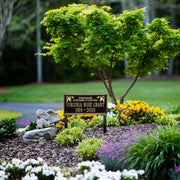 Wilmington - Standard Lawn - Two Line "Living Eternally"