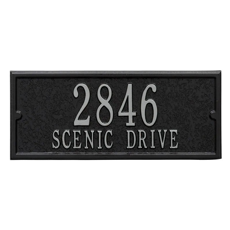 Personalized Side Plaque