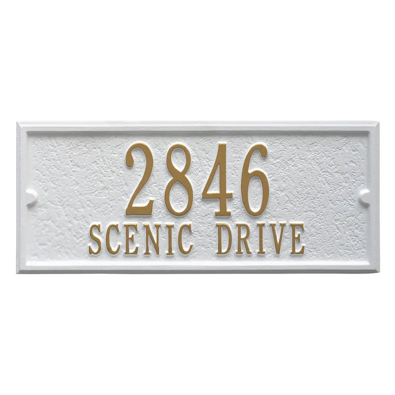 Personalized Side Plaque