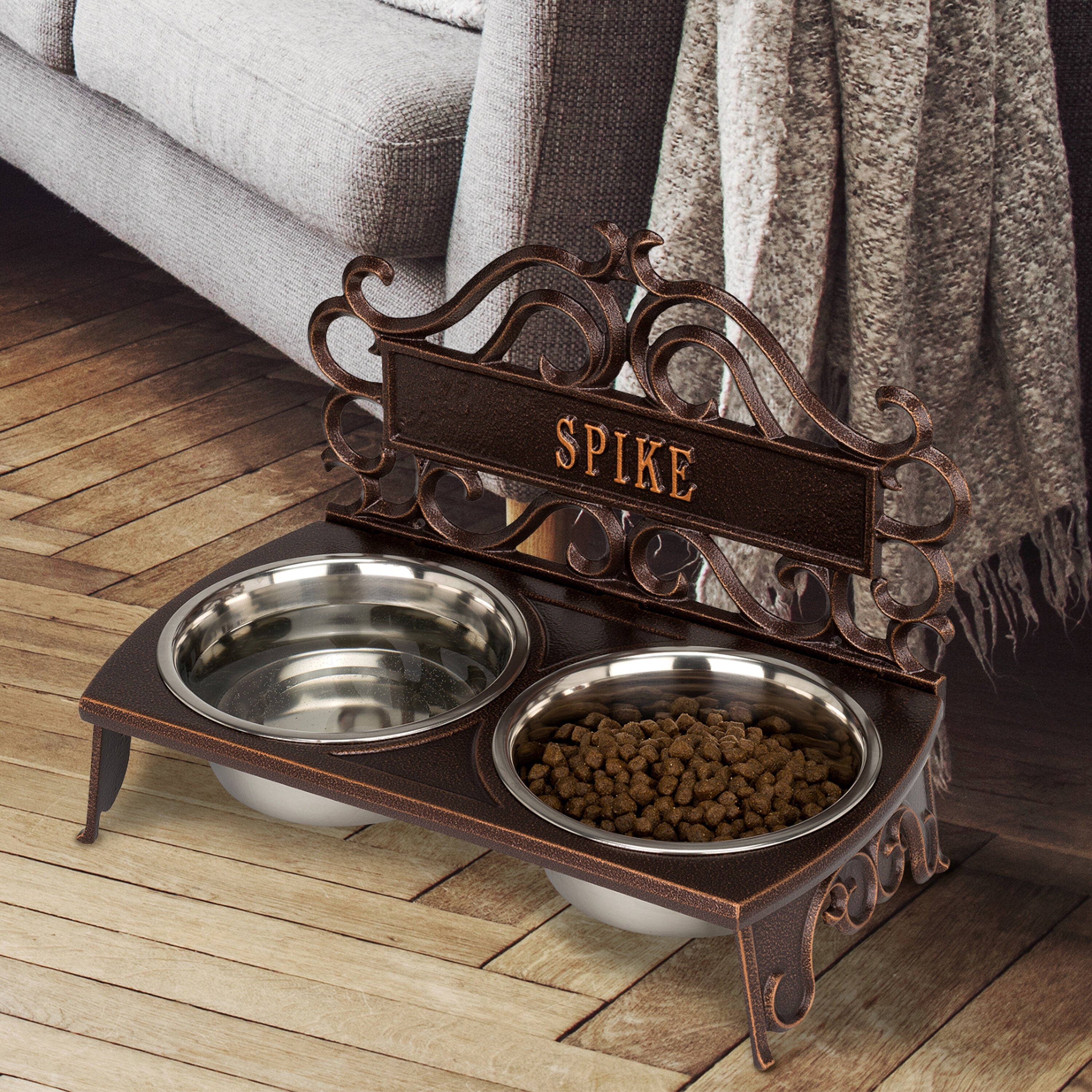 Bistro Personalized Pet Bowl Feeder