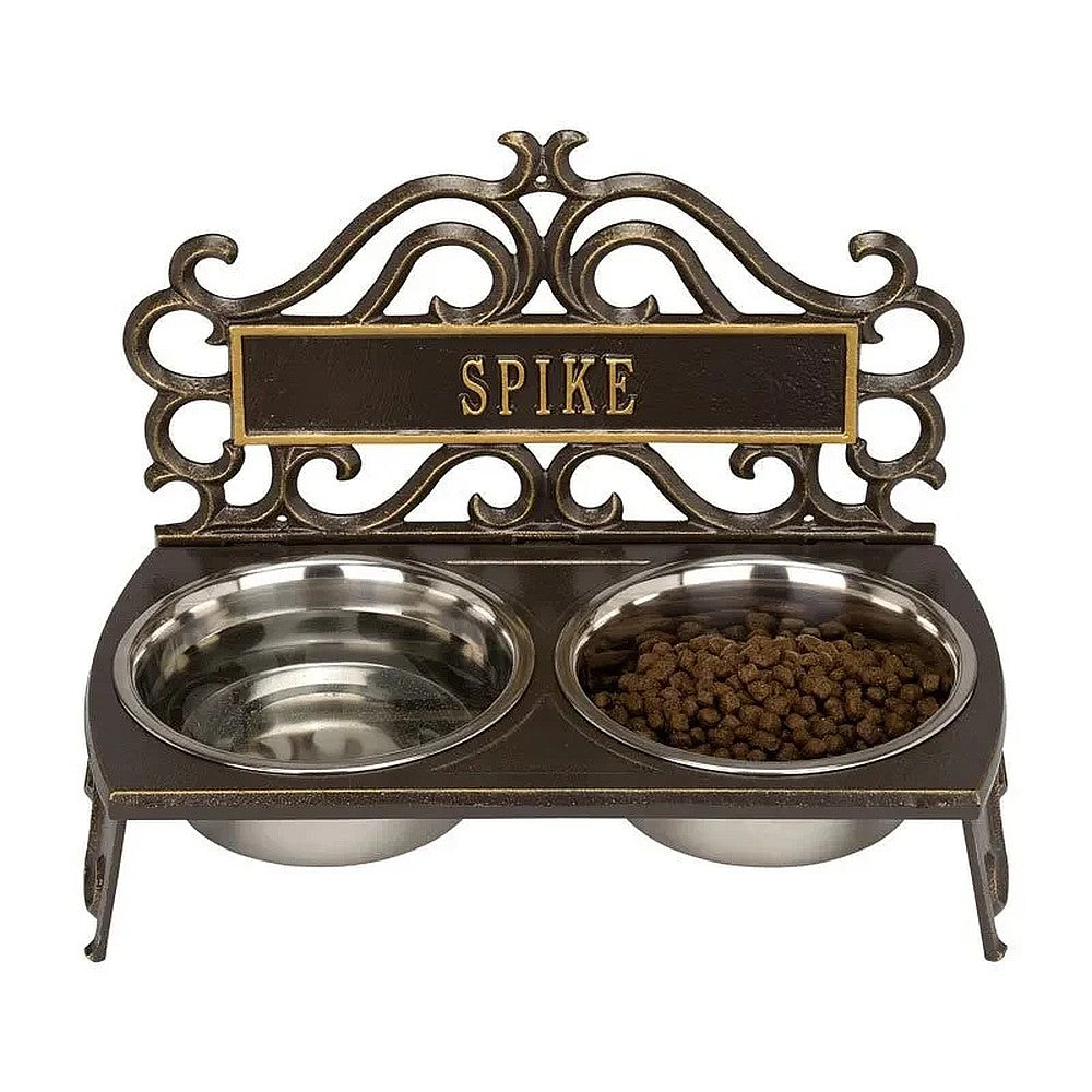 Bistro Personalized Pet Bowl Feeder