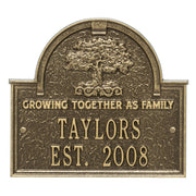 Family Tree Anniversary Wedding Personalized Plaque