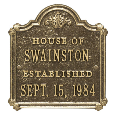 Chatham Anniversary Wedding Personalized Plaque