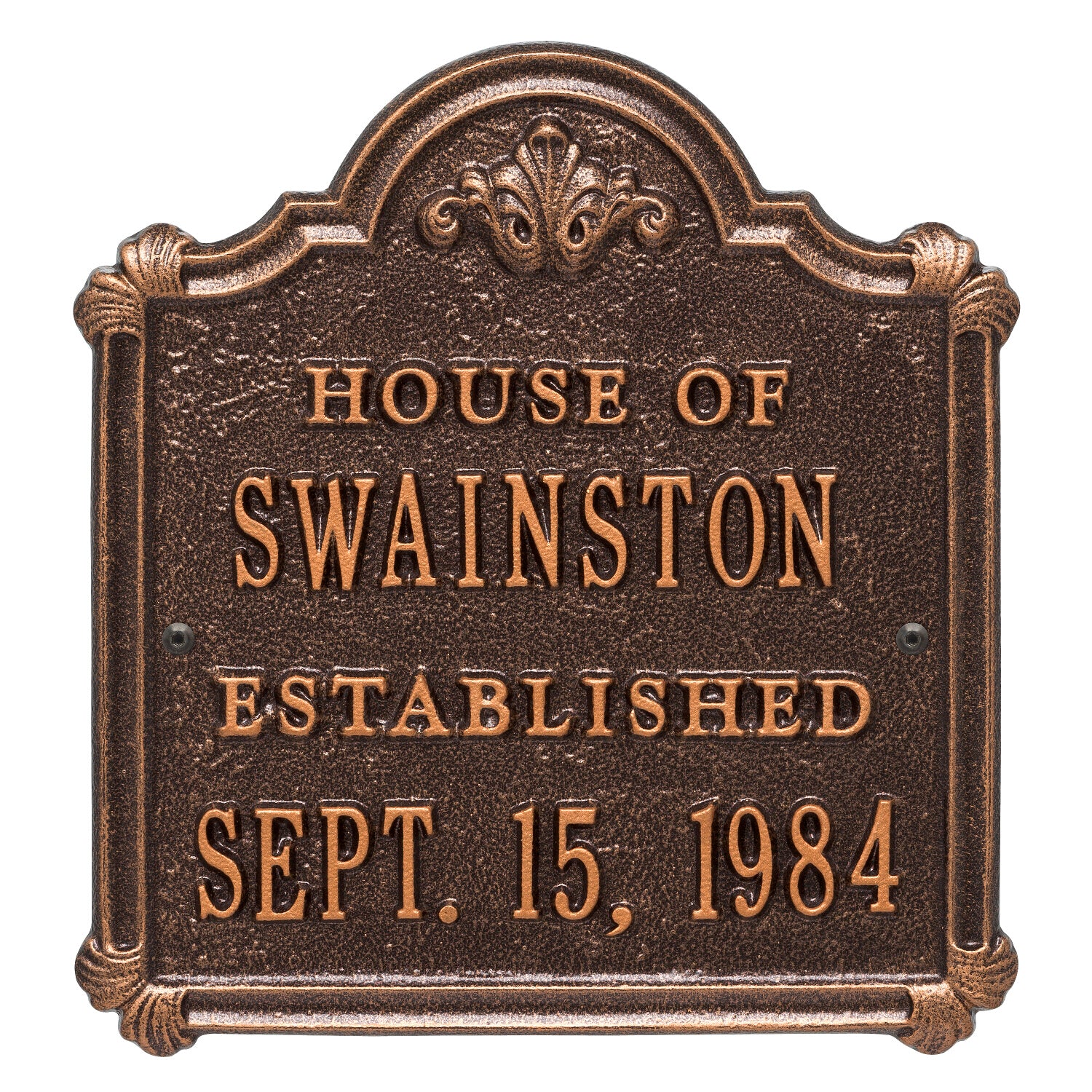 Chatham Anniversary Wedding Personalized Plaque