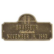 Love Birds Anniversary Wedding Personalized Plaque