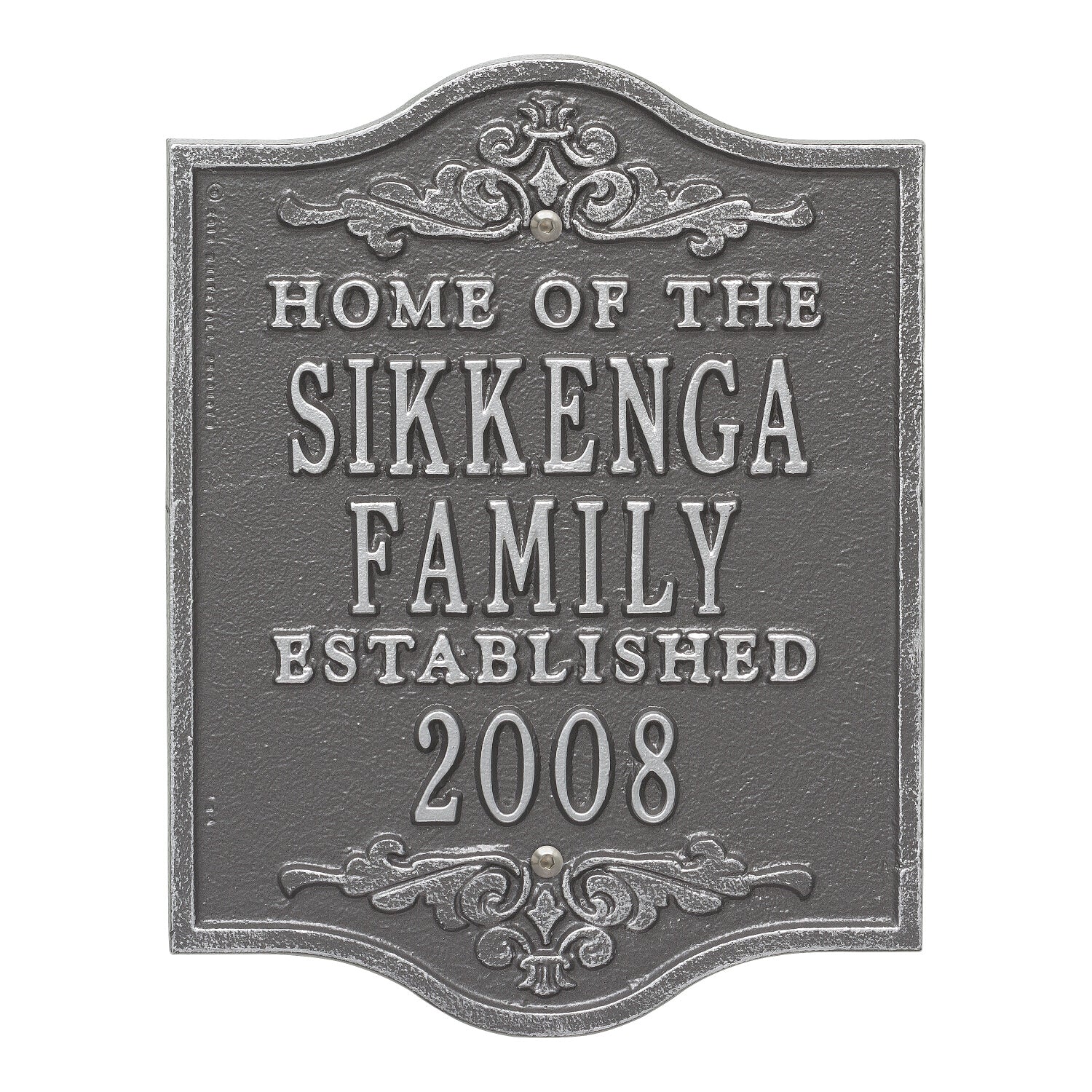 Buena Vista Anniversary Wedding Personalized Plaque