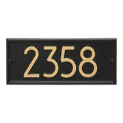 Modern Personalized Side Plaque