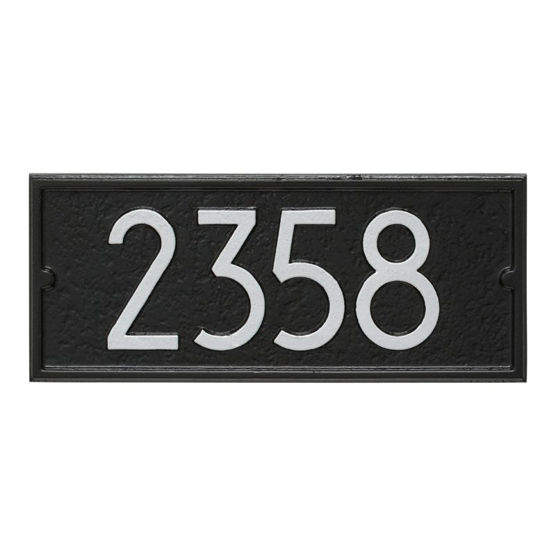 Modern Personalized Side Plaque