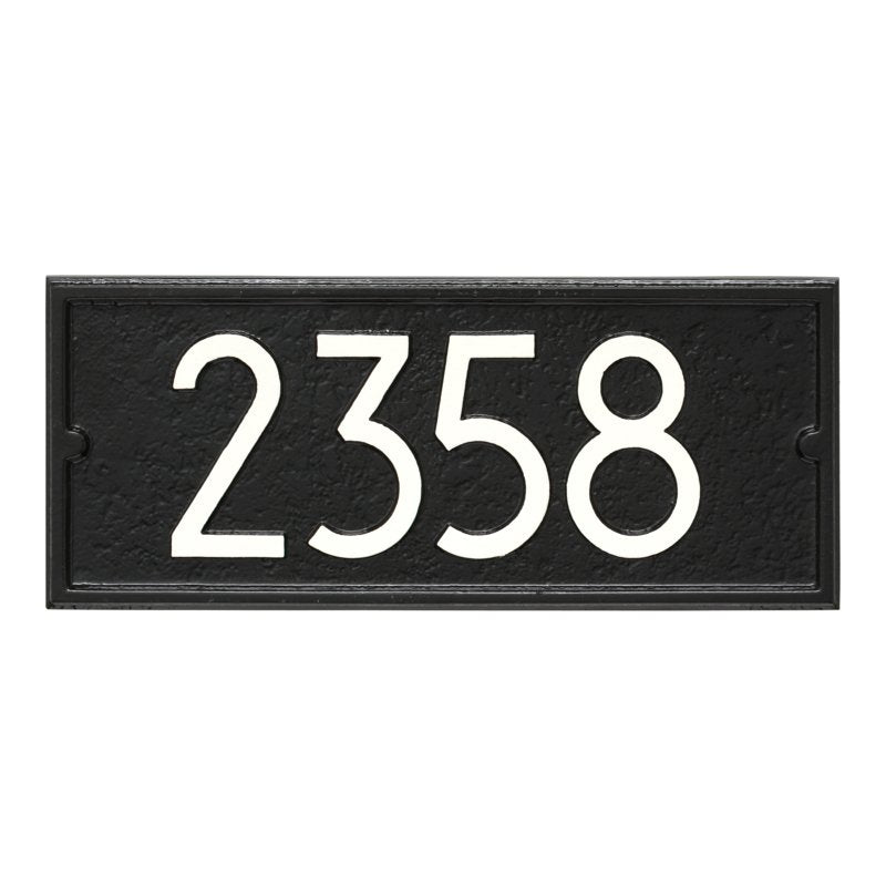 Modern Personalized Side Plaque