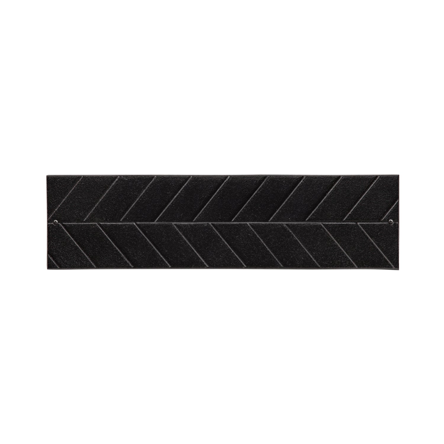 Modern Herringbone Horizontal Plaque, Standard Wall 1-line