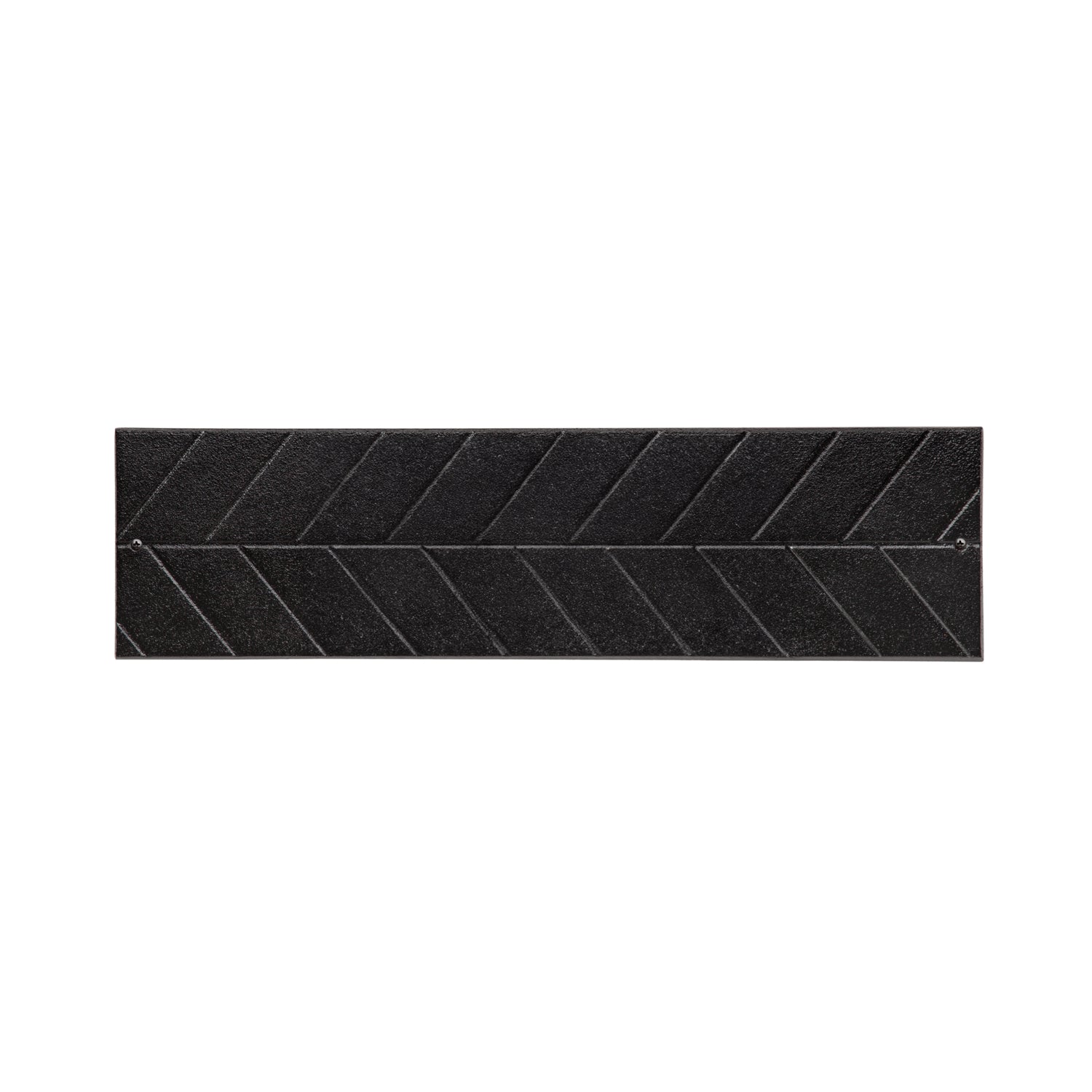 Modern Herringbone Horizontal Plaque, Standard Wall 1-line