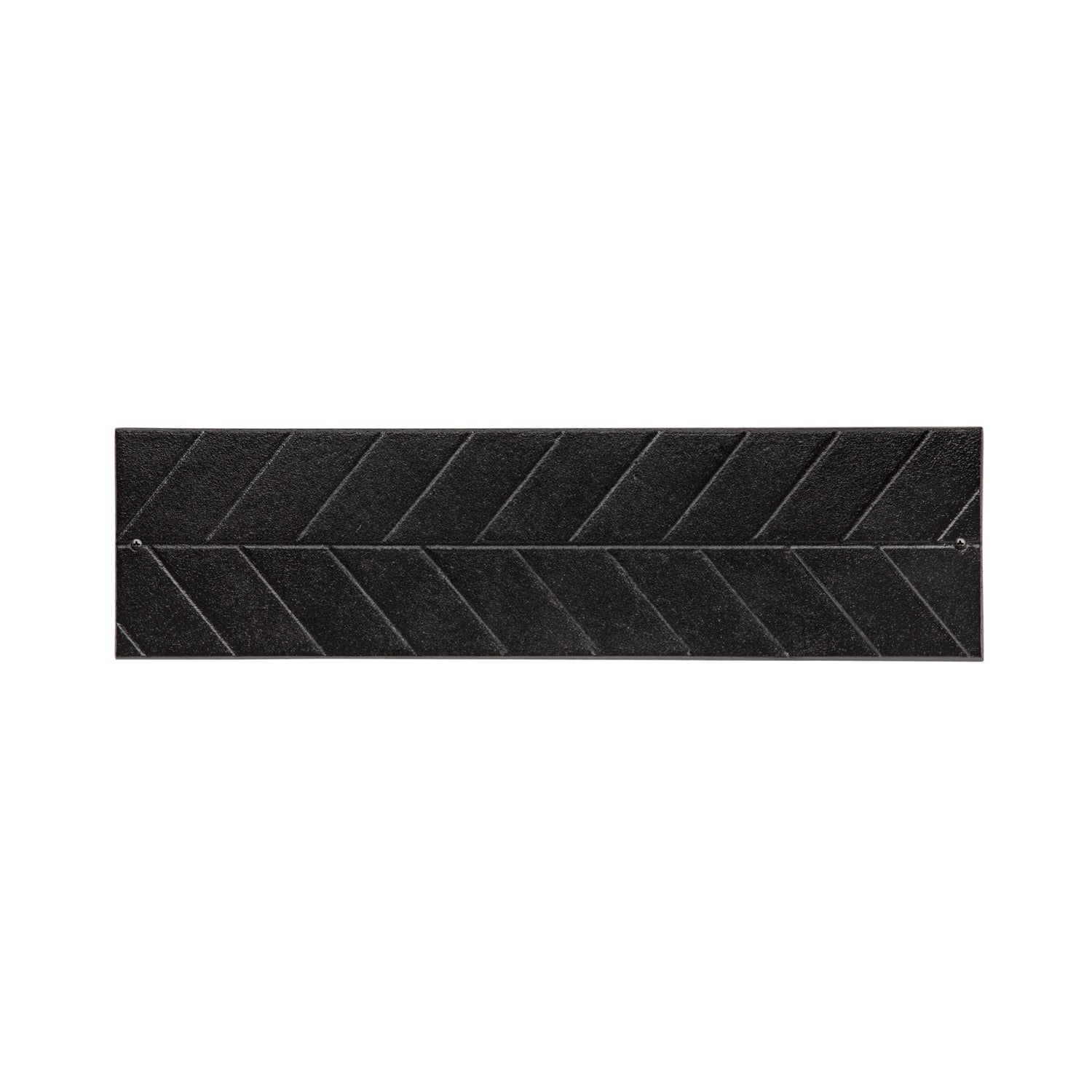 Modern Herringbone Horizontal Plaque, Standard Wall 1-line