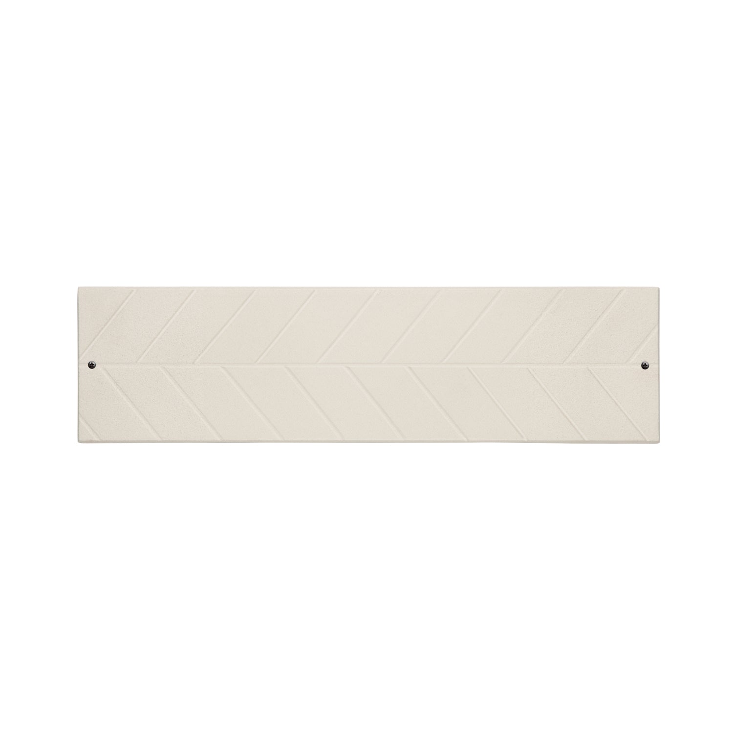 Modern Herringbone Horizontal Plaque, Standard Wall 1-line