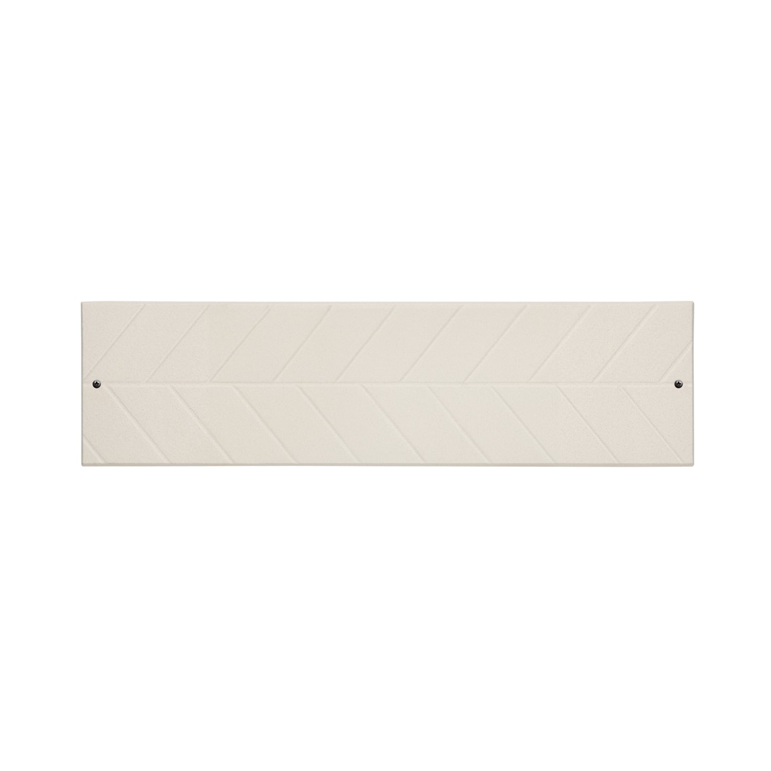 Modern Herringbone Horizontal Plaque, Standard Wall 1-line
