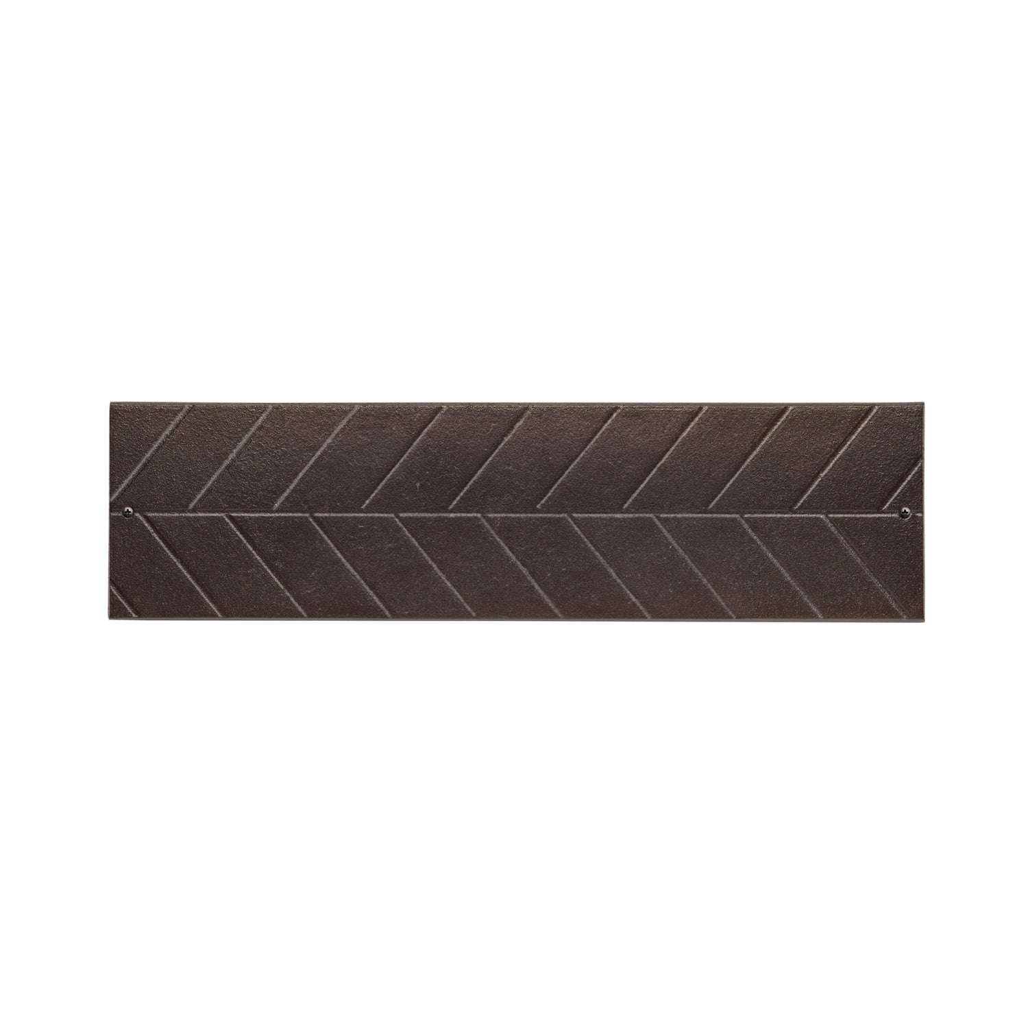 Modern Herringbone Horizontal Plaque, Standard Wall 1-line