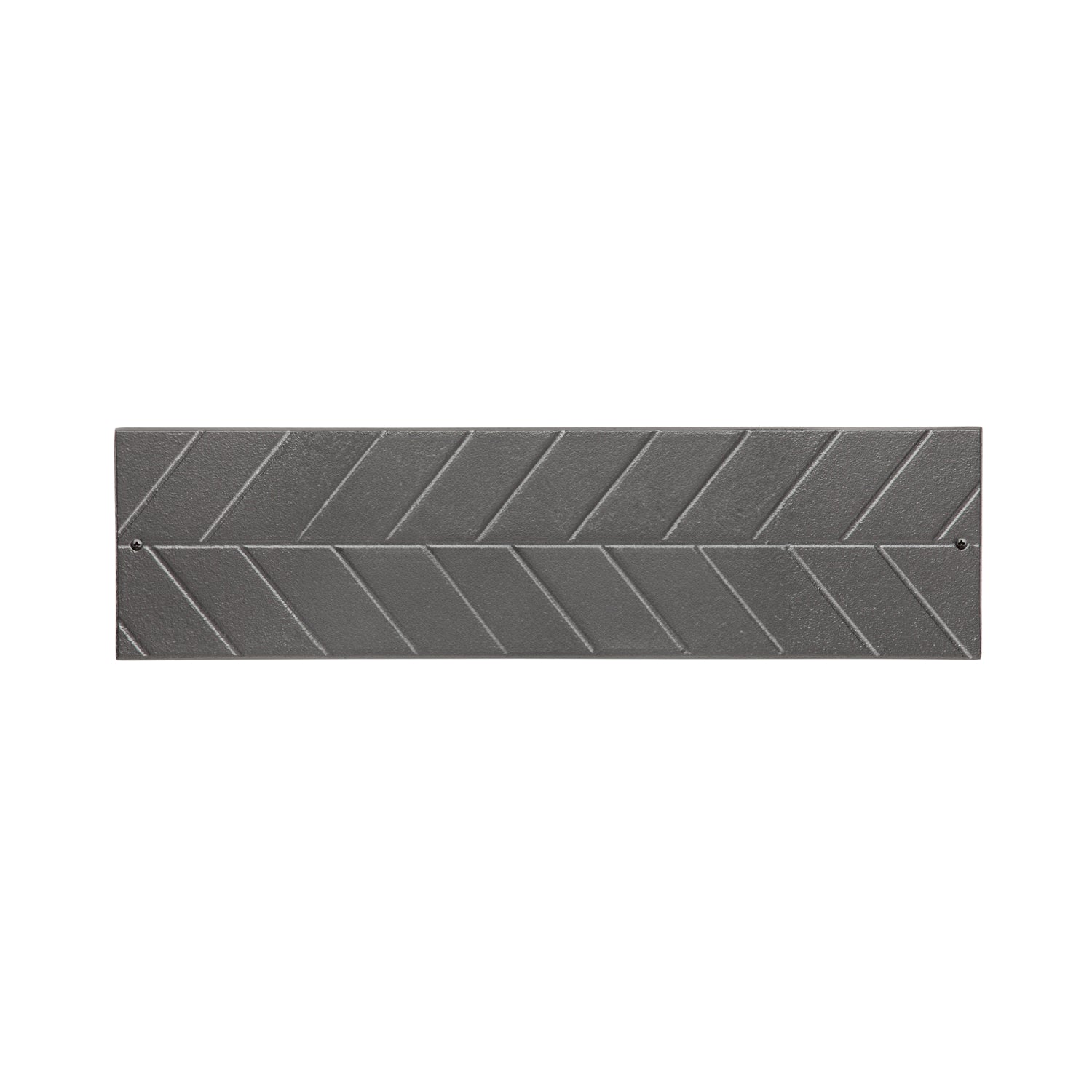Modern Herringbone Horizontal Plaque, Standard Wall 1-line