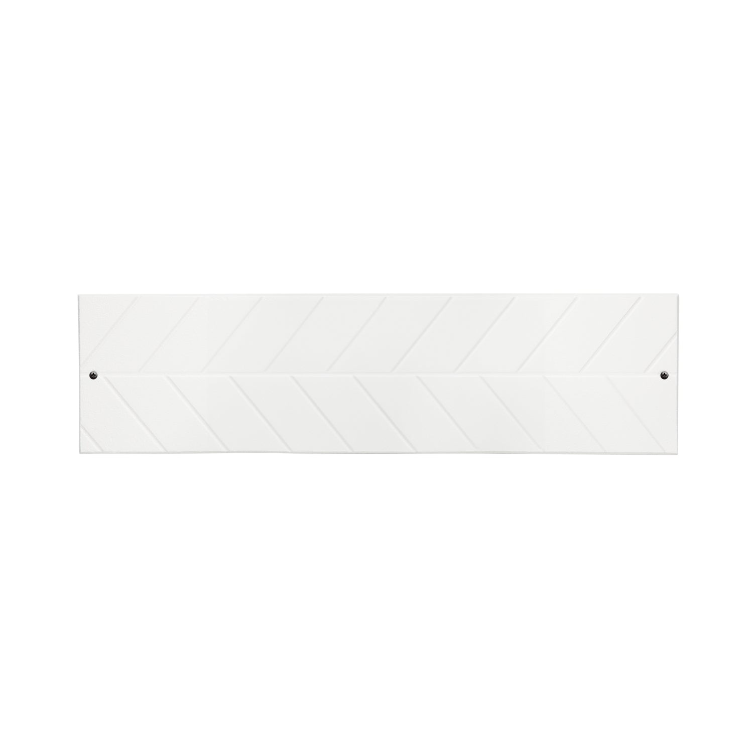 Modern Herringbone Horizontal Plaque, Standard Wall 1-line