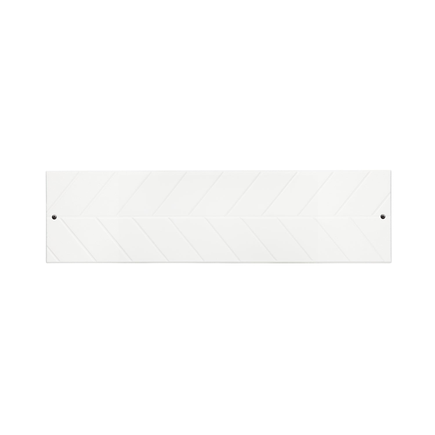 Modern Herringbone Horizontal Plaque, Standard Wall 1-line