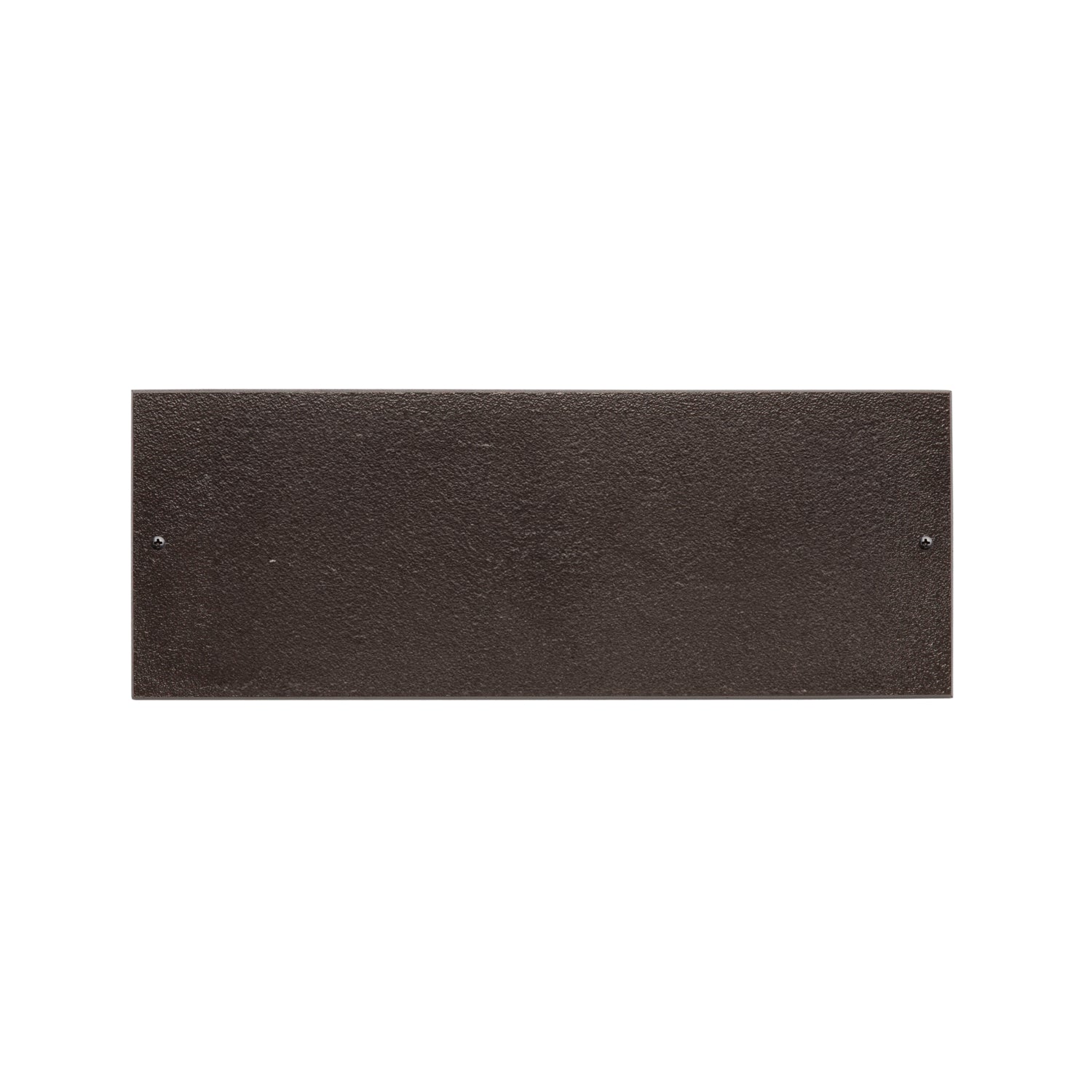 Mid-Century Modern Rectangle Plaque, Standard Wall 1-line