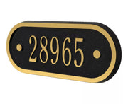 MailVault Mailbox Door Plaque, 1-line