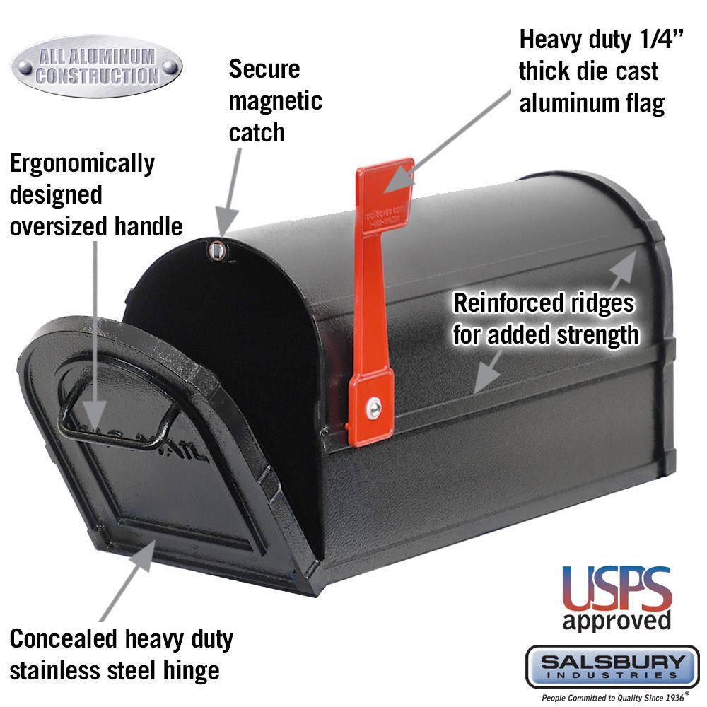 Salsbury Heavy Duty Rural Mailbox