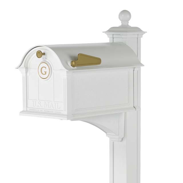 Balmoral Mailbox Monogram & Post Package