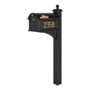 Modern Balmoral Monogram Mailbox Package