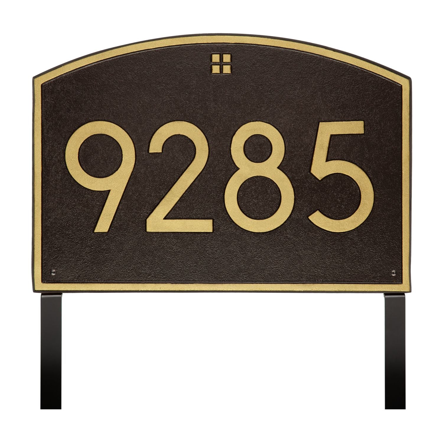 Cape Charles Modern Font Plaque - Estate Lawn 1-line